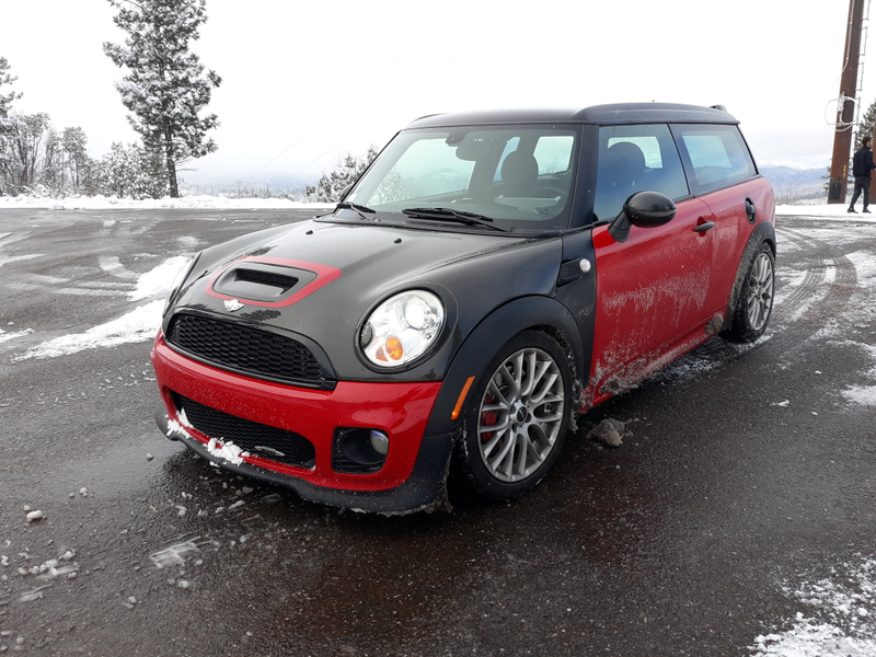 At the peak of Hwy 36 during the interlude of a snowstorm, ended up being an 8 hr trip through a snowed out hwy 299
